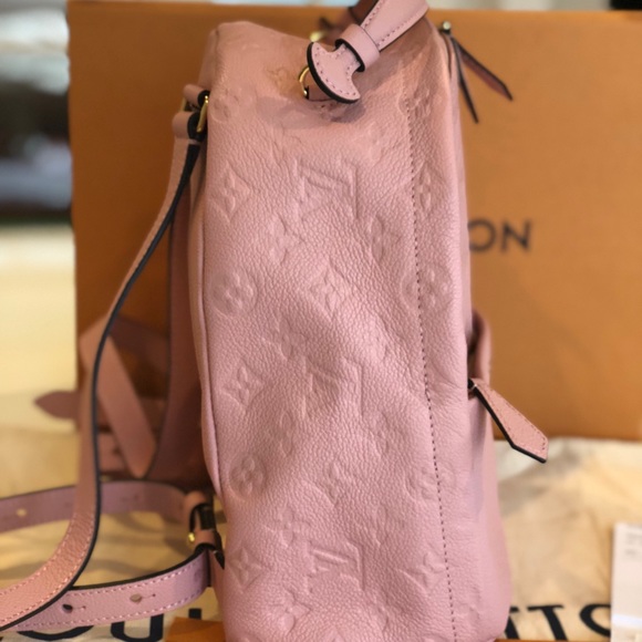 Sorbonne Backpack Empreinte Rose Poudre - Picture 3 of 8